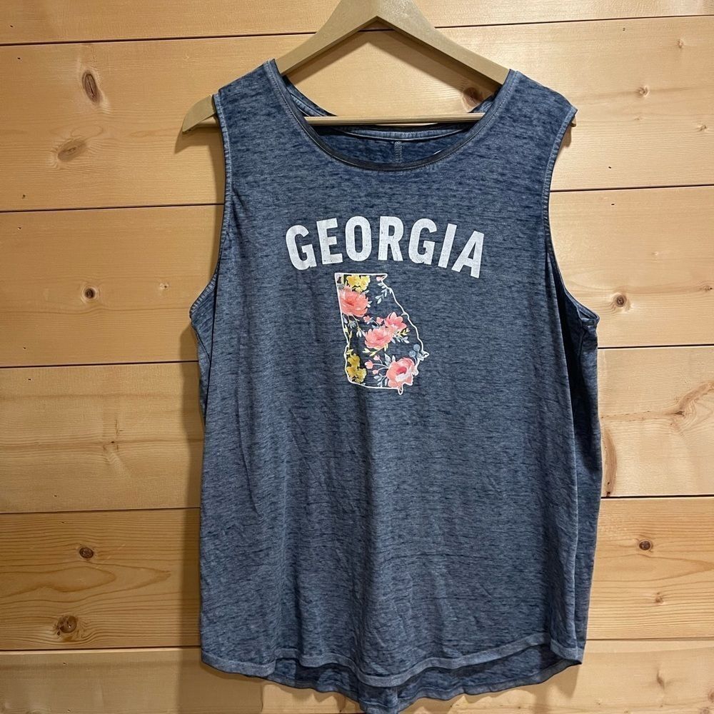 Home Free Georgia Tank Top 3X